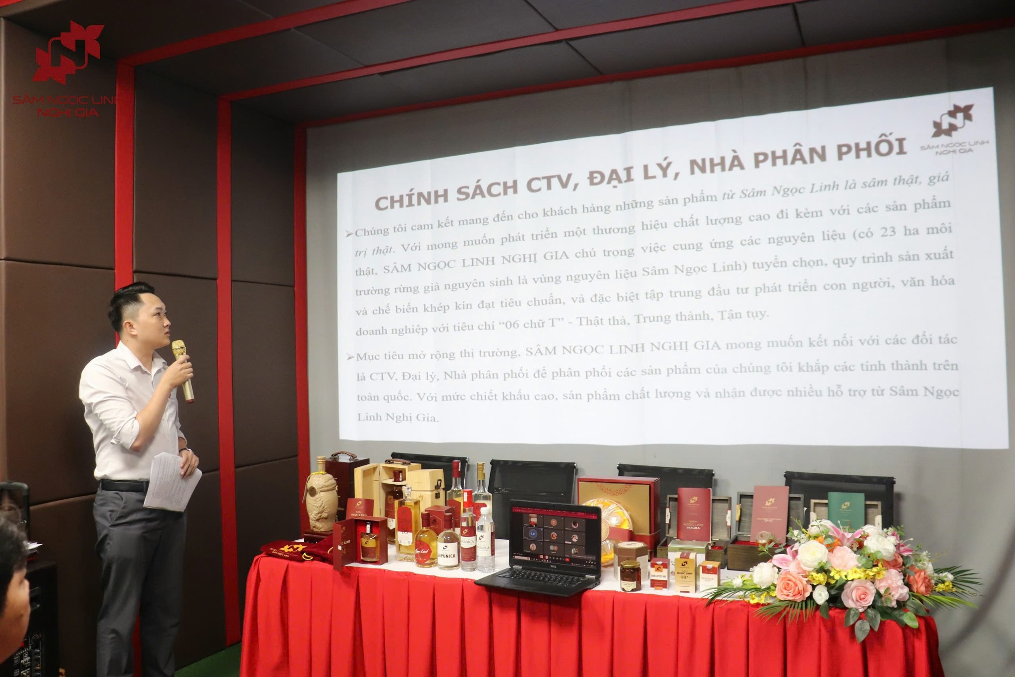 Hội Thảo Đào Tạo Cộng Tác Viên Sâm Ngọc Linh Nghị Gia 14